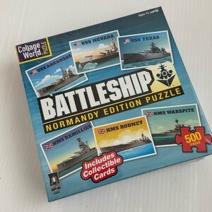 Battleship Normandy Edition Puzzle - 500 Pieces